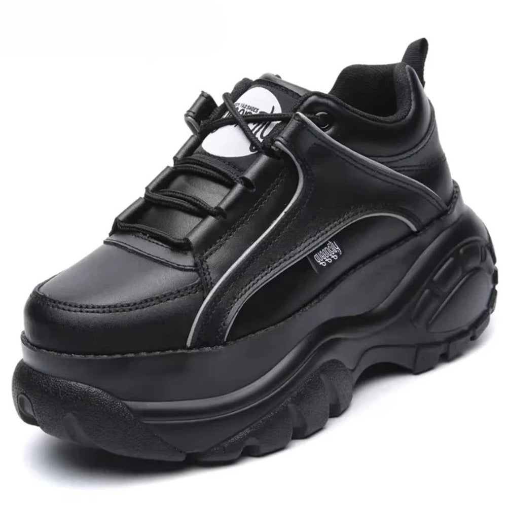 Bottines style buffalo