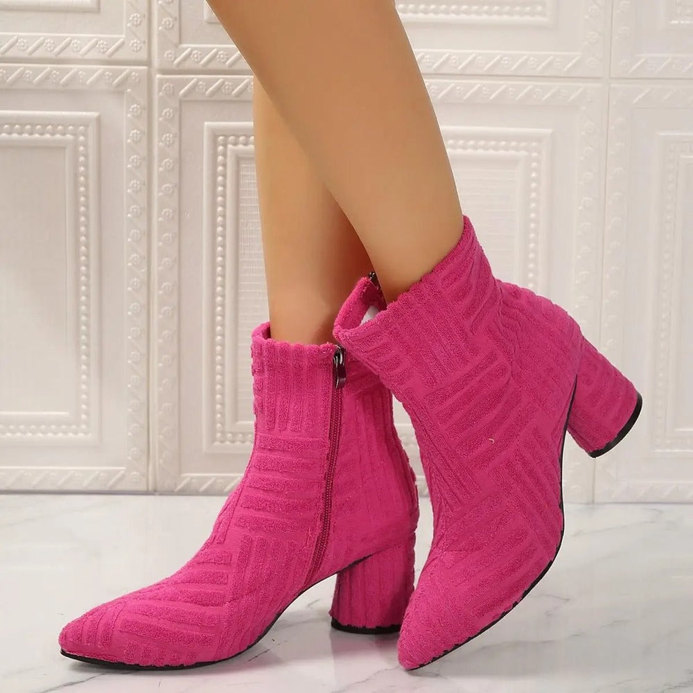 Bottines vert émeraude