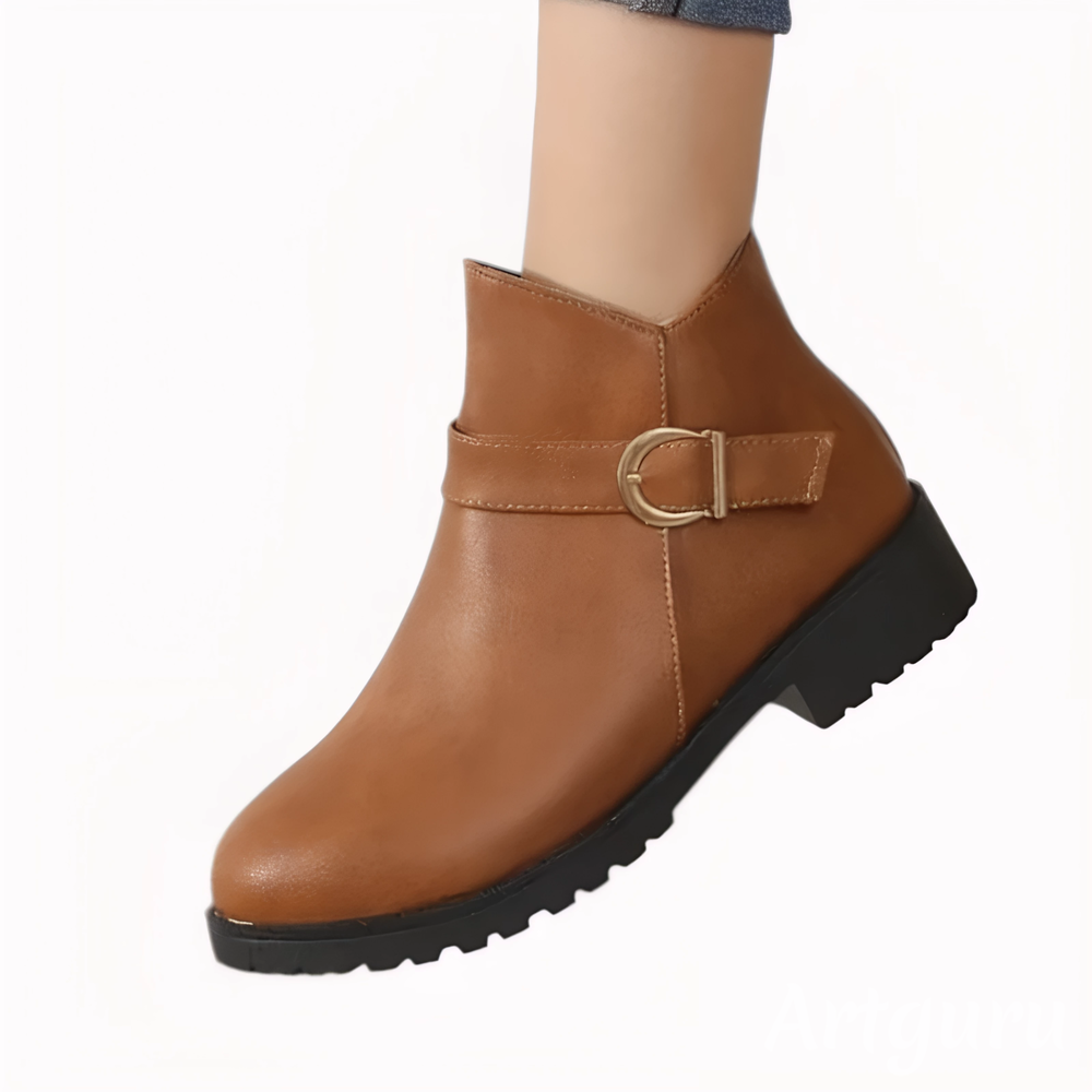 Bottines chocolat