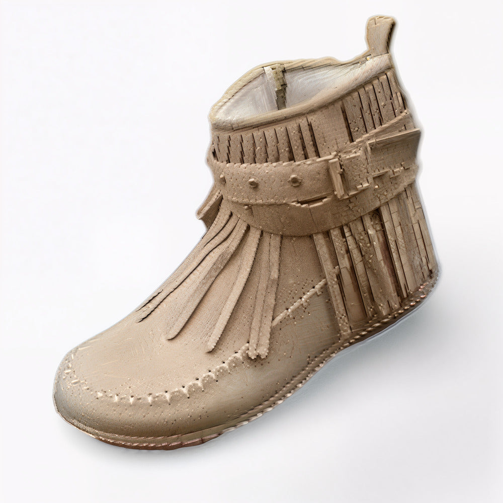 Bottines franges
