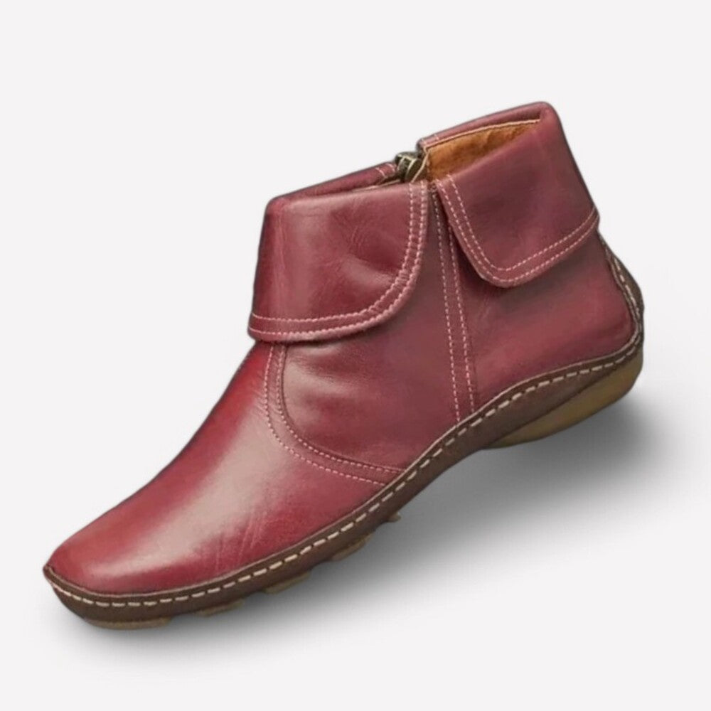 Bottines courtes semelles compensées