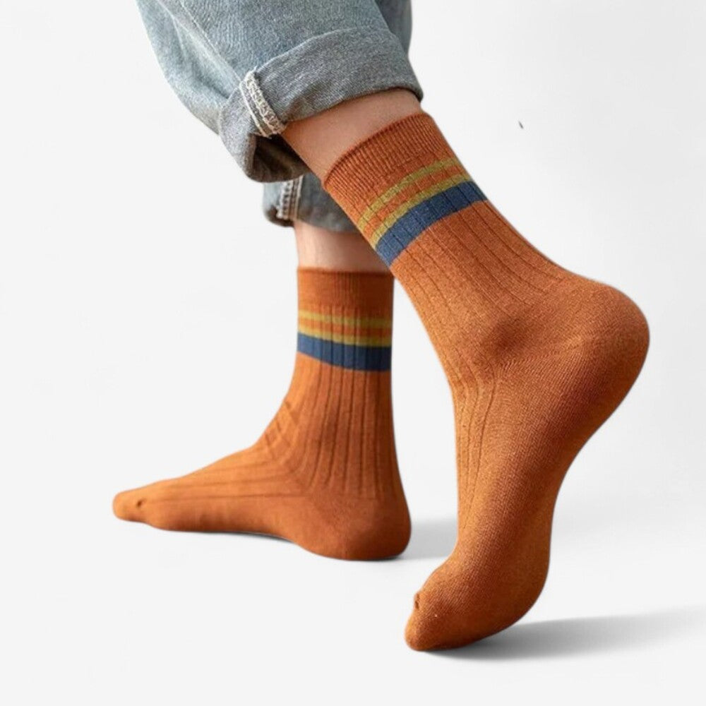 Chaussette orange