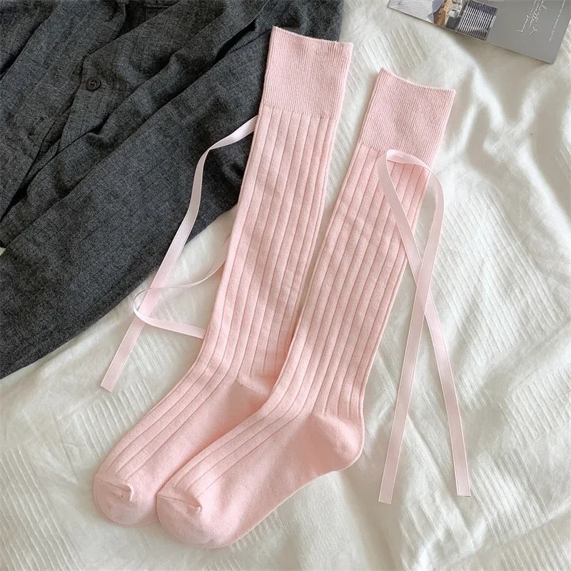 Chaussettes montantes elegantes