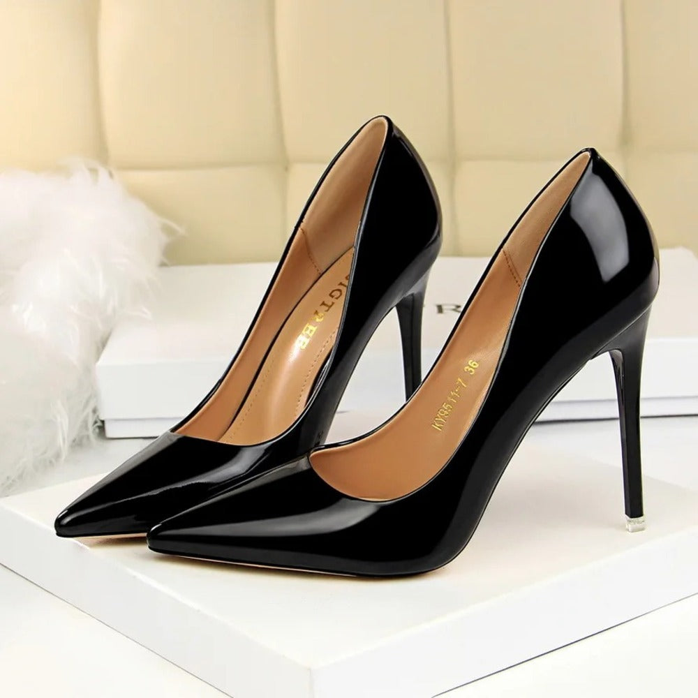 Escarpins dorées femme