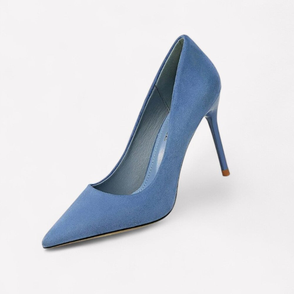 Escarpins bleu marine femme