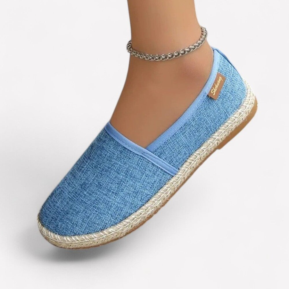 Espadrille en toile femme