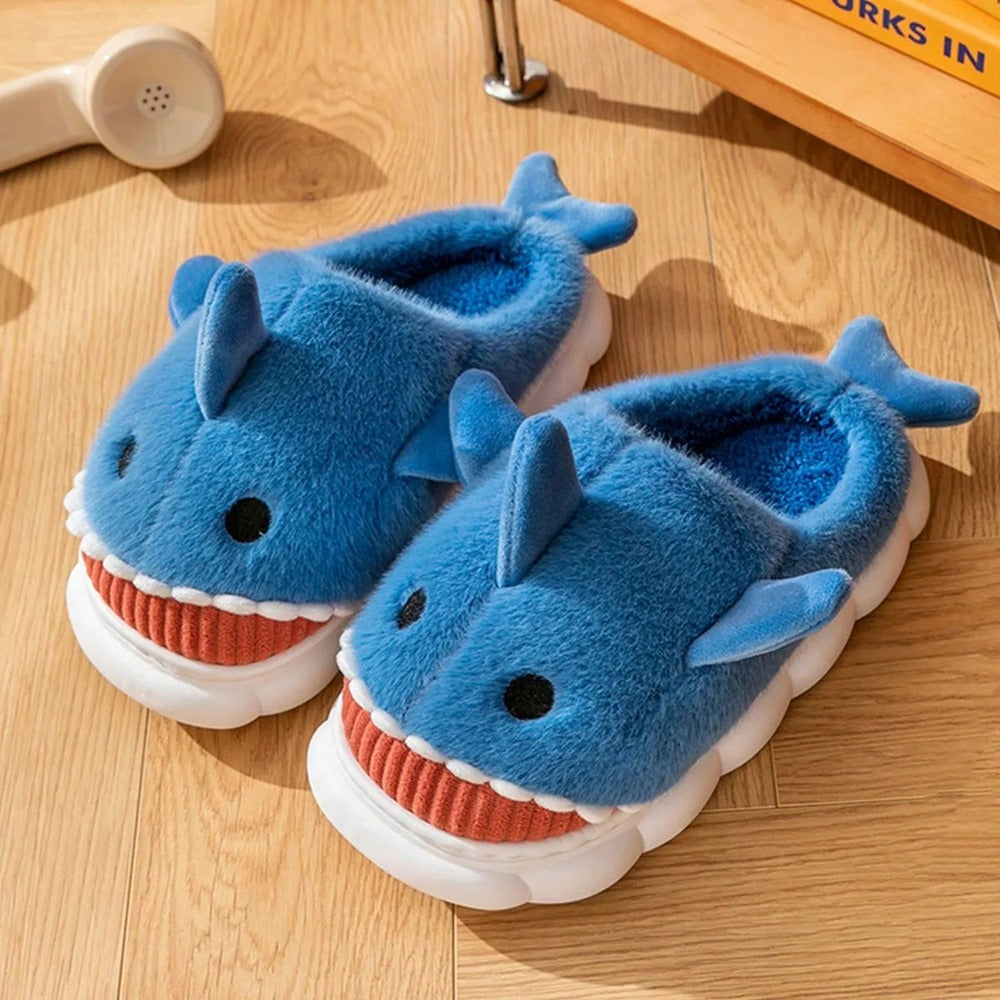 Pantoufles requin