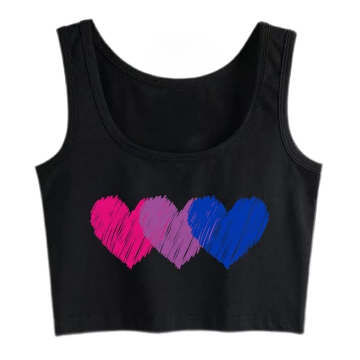 Body cache coeur femme