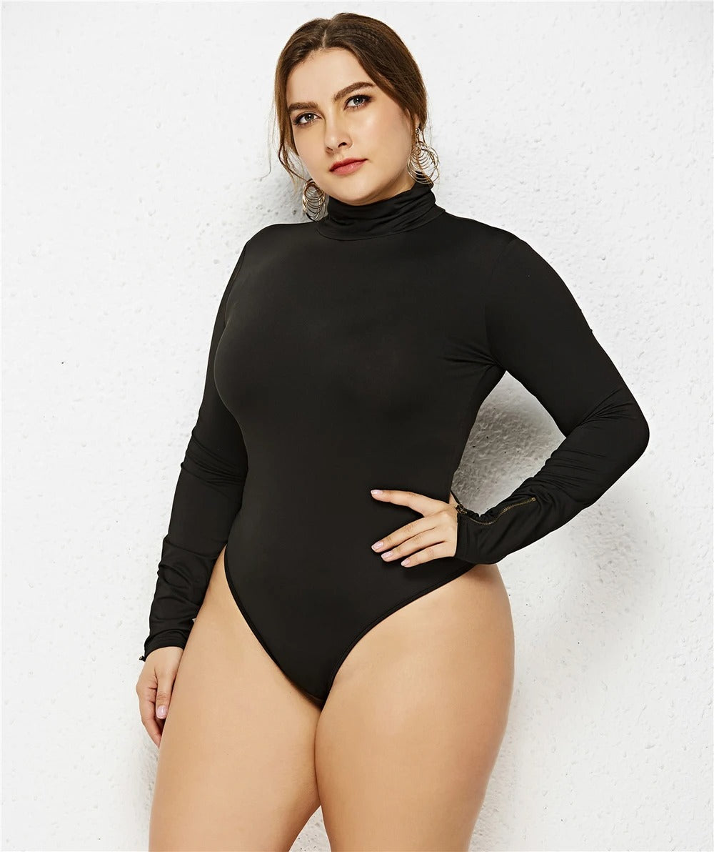 Body col roulé femme