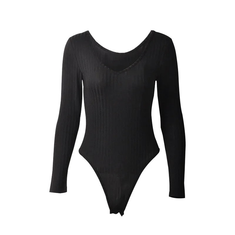 Body cotelé femme
