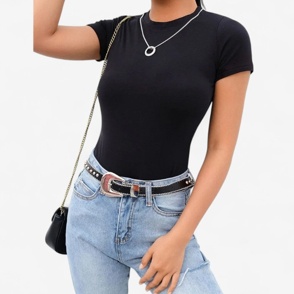 Body en coton femme