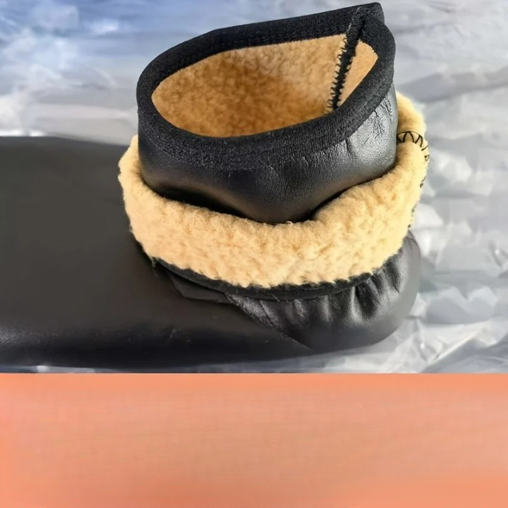 Chaussette cuir