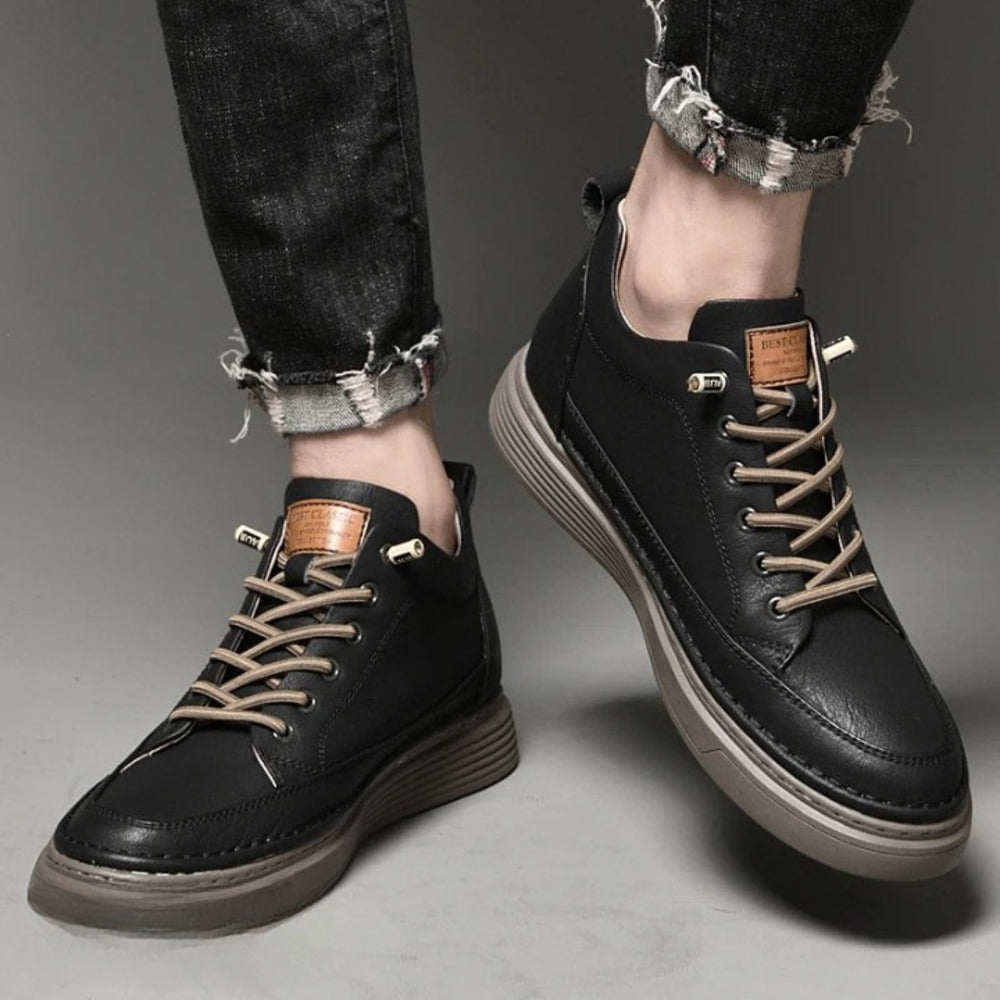Chaussure orthopédique homme pour la marche en ville