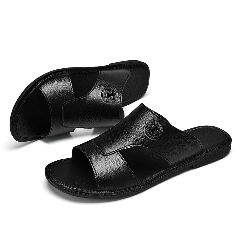 Claquette en cuire homme