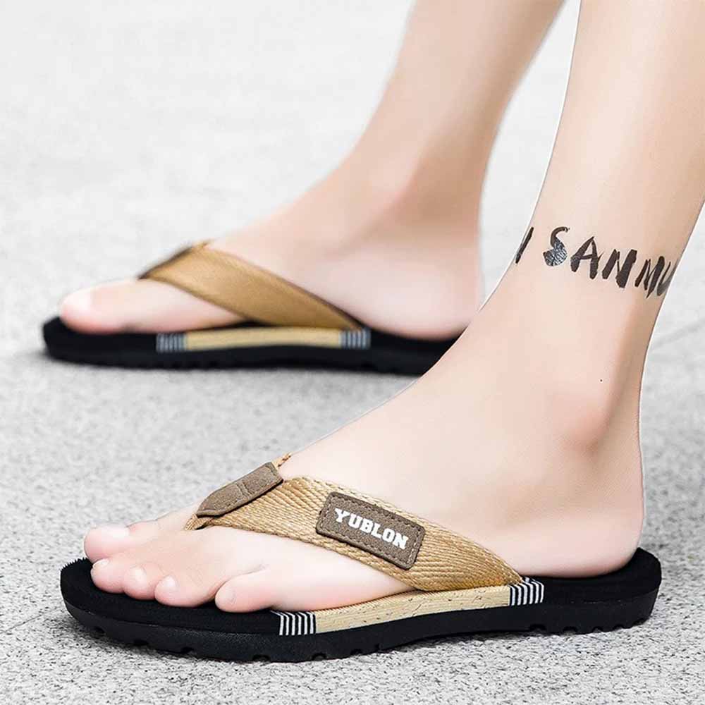 Claquette homme plage