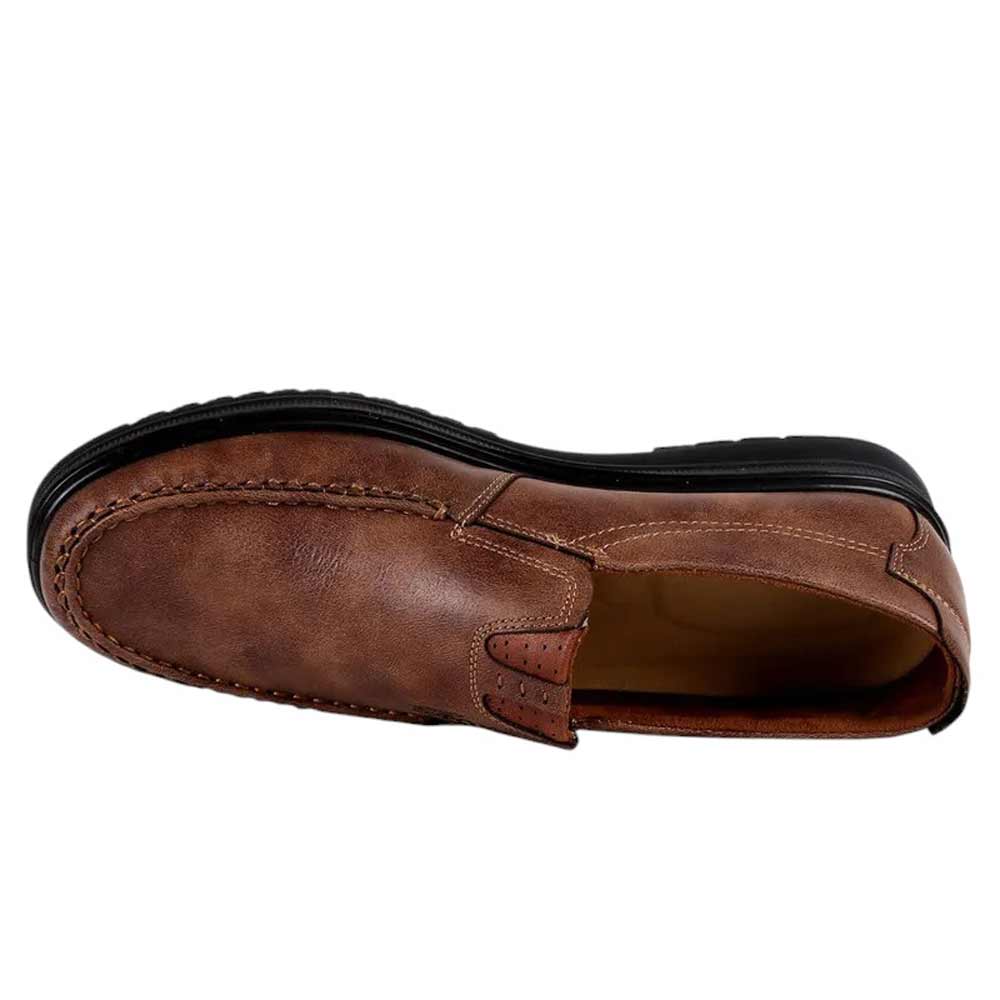 Mocassin en cuir