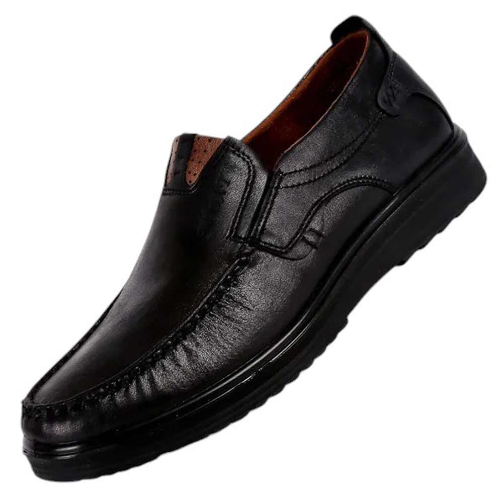 Mocassin en cuir