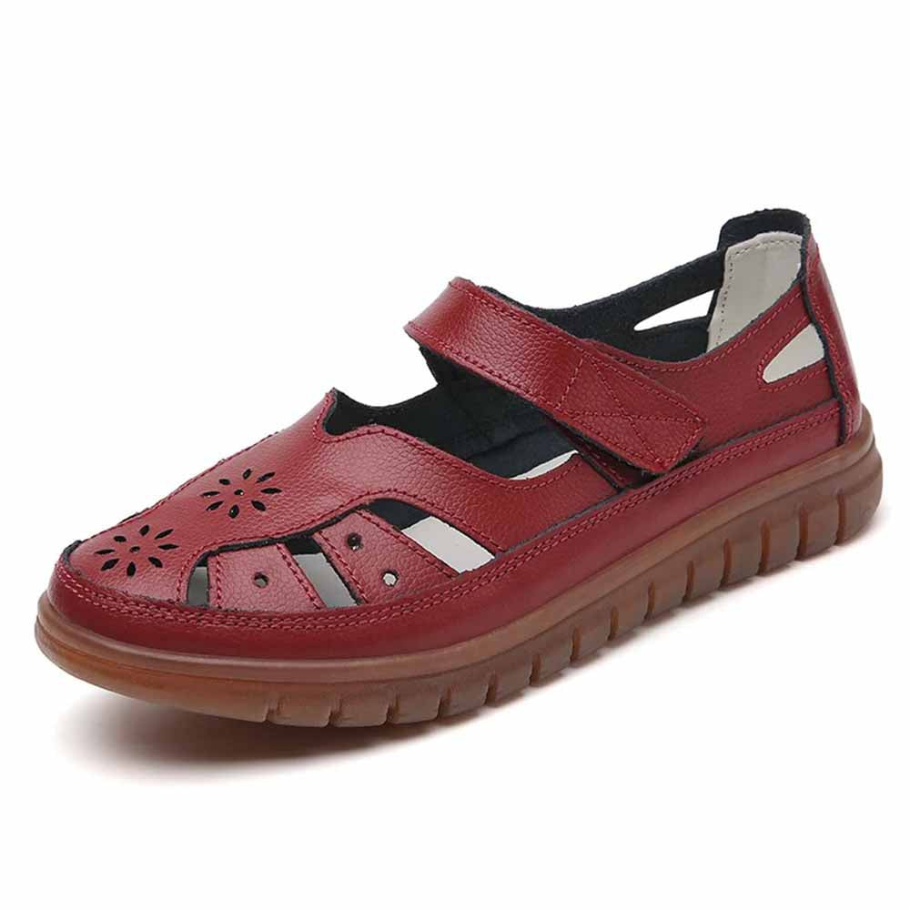 Sandale femme cuir