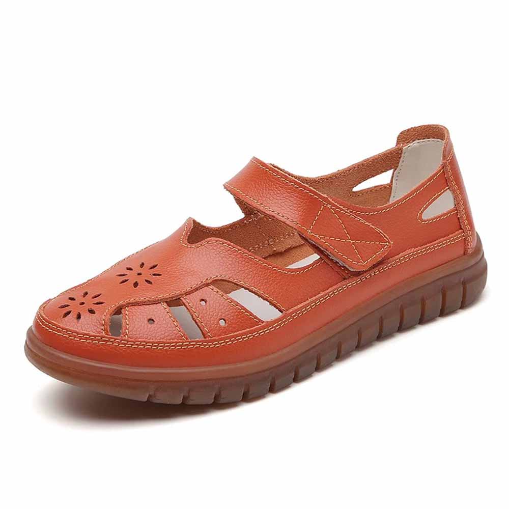 Sandale femme cuir