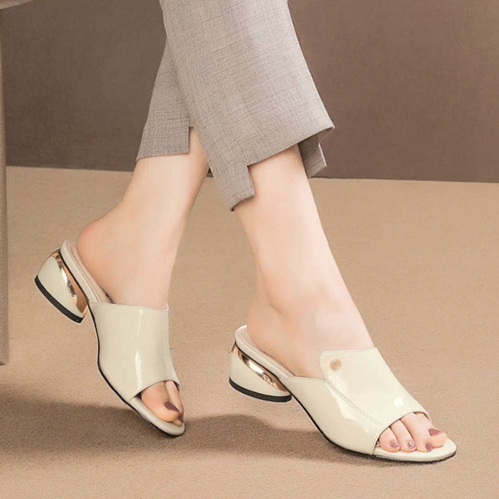 Sandales rouge femme