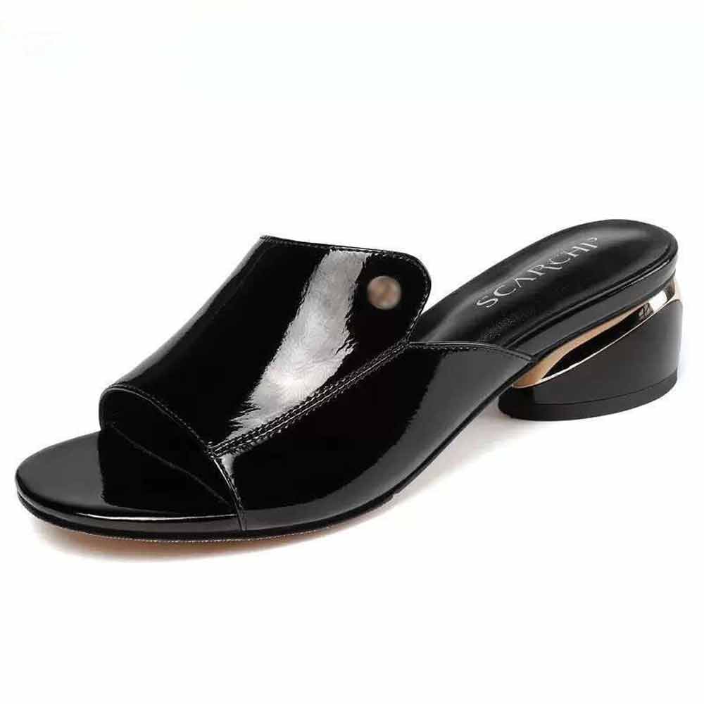 Sandales rouge femme
