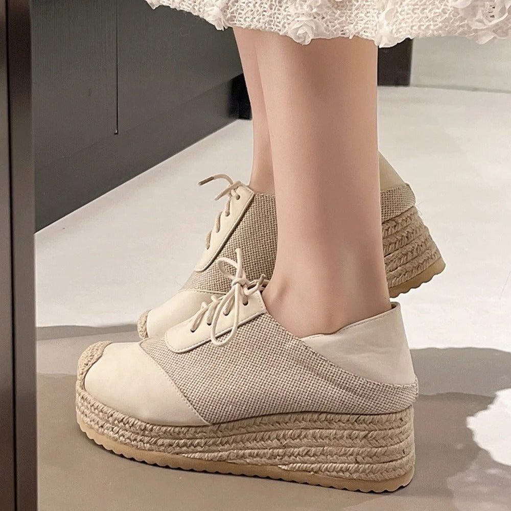 Basket espadrille femme