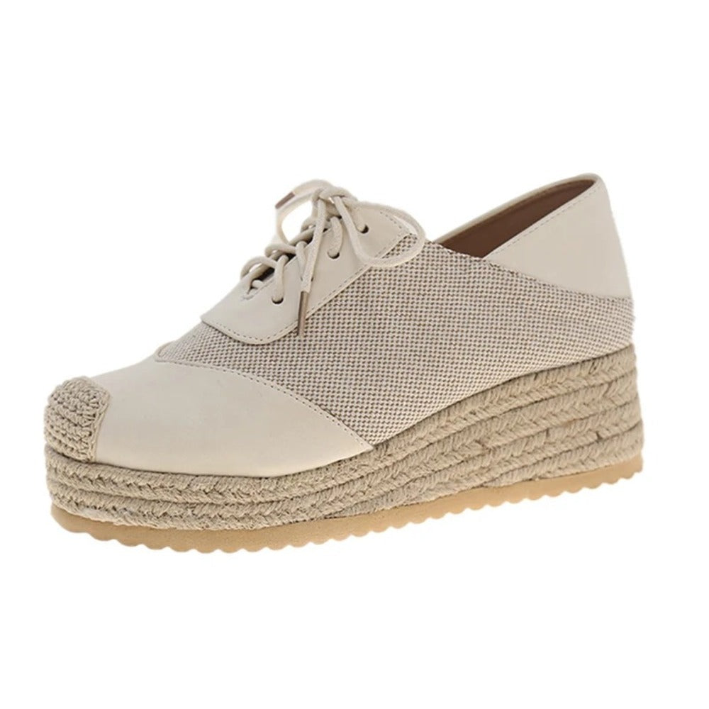 Basket espadrille femme
