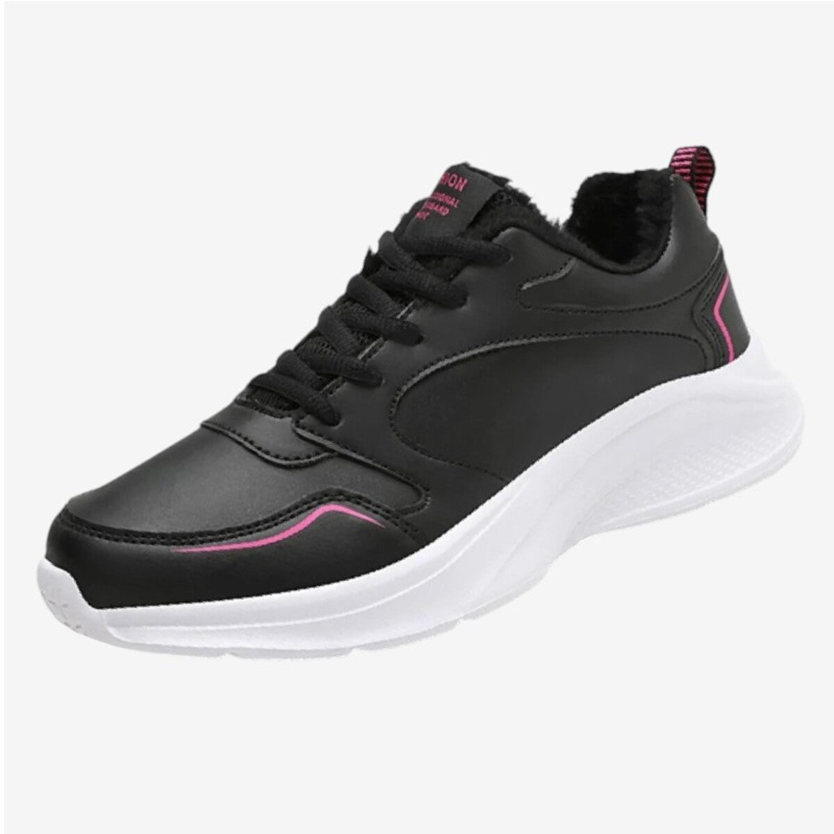 Basket femme chic et tendance noir