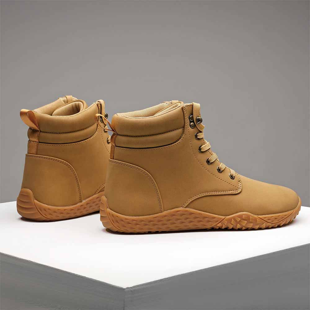 Basket montante marron homme