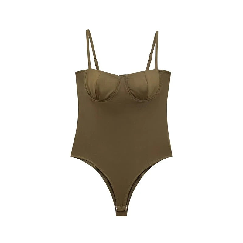 Body femme satin