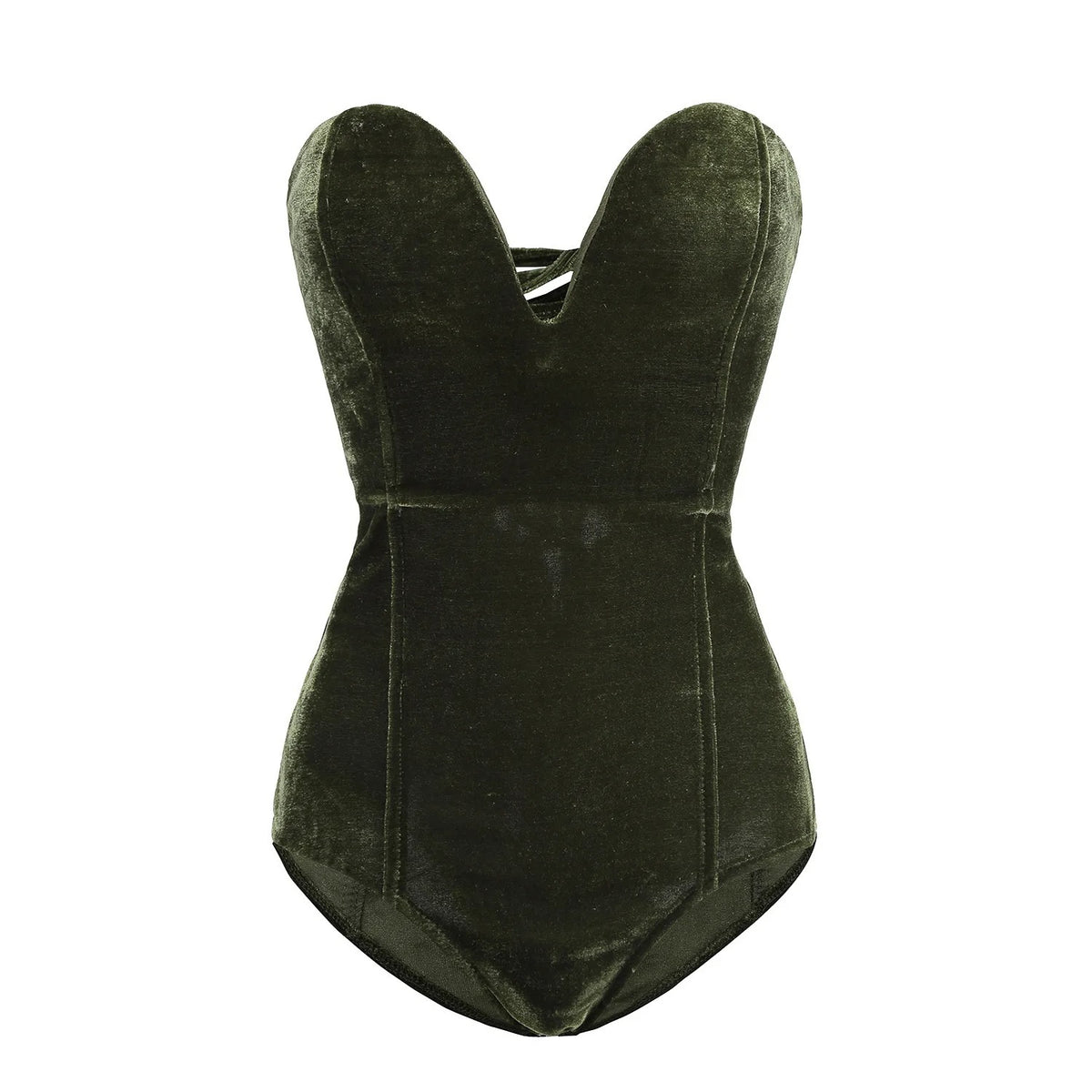 Body velours femme