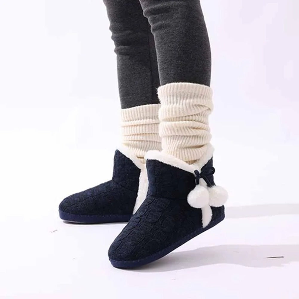 Bottes pantoufles femme