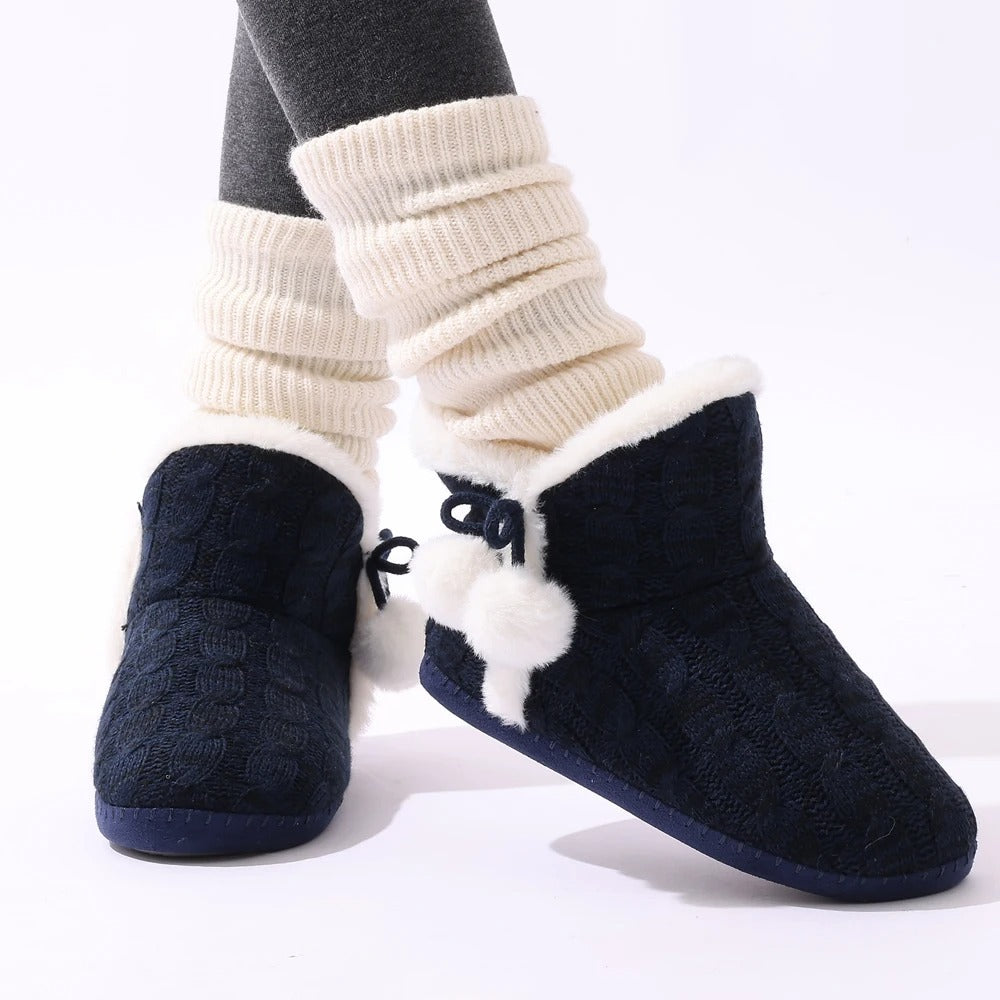 Bottes pantoufles femme