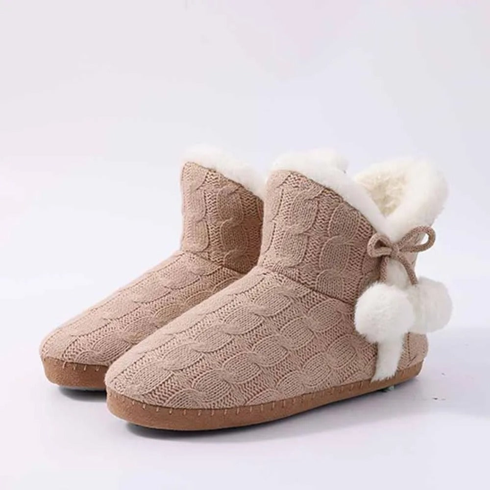 Bottes pantoufles femme