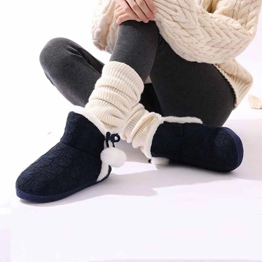 Bottes pantoufles femme
