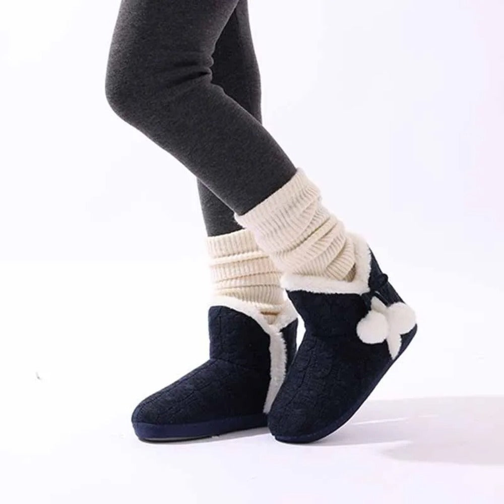 Bottes pantoufles femme