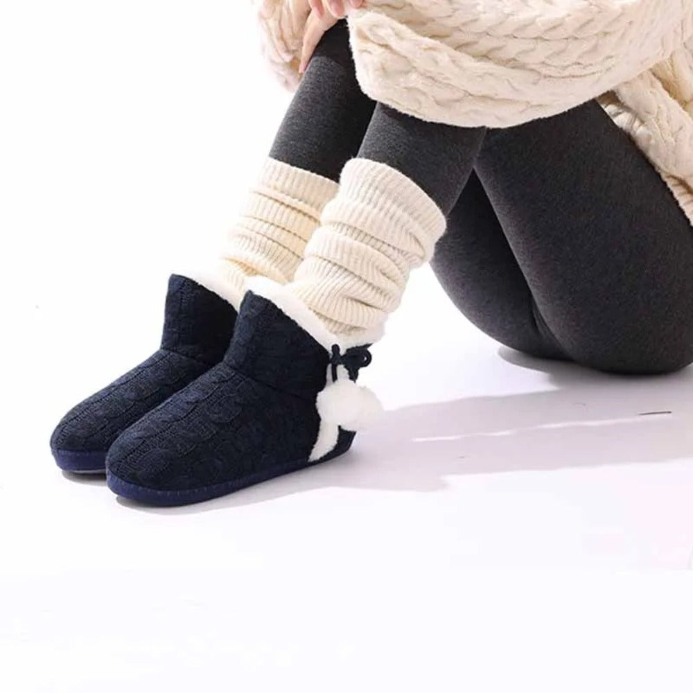 Bottes pantoufles femme