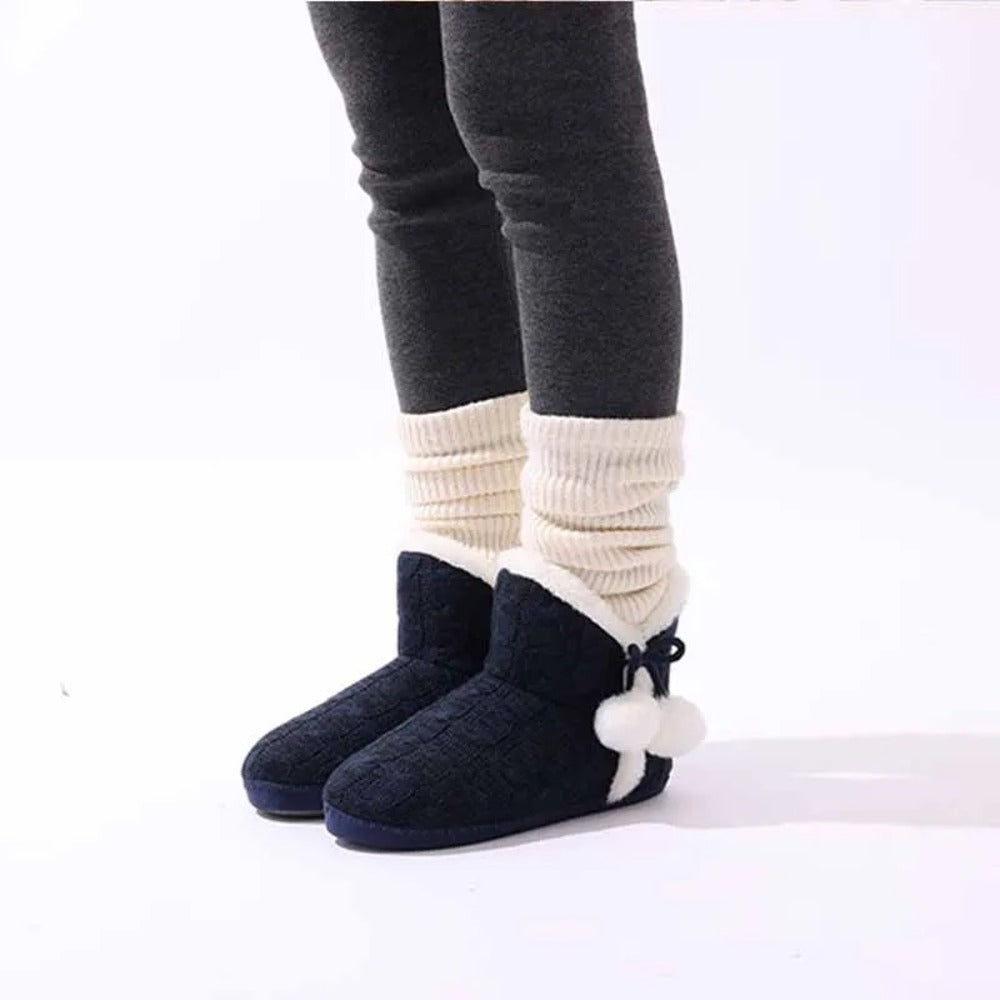 Bottes pantoufles femme