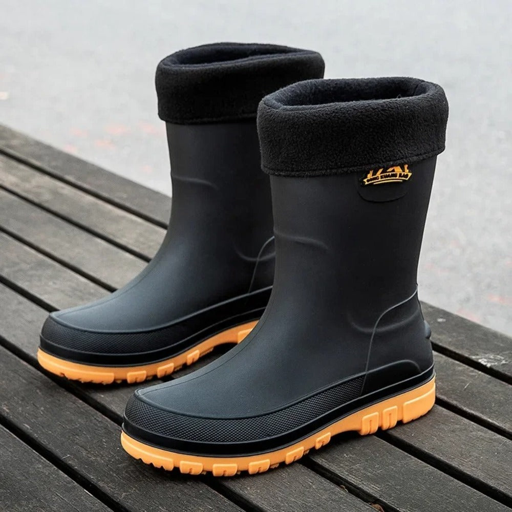 Bottine de pluie homme