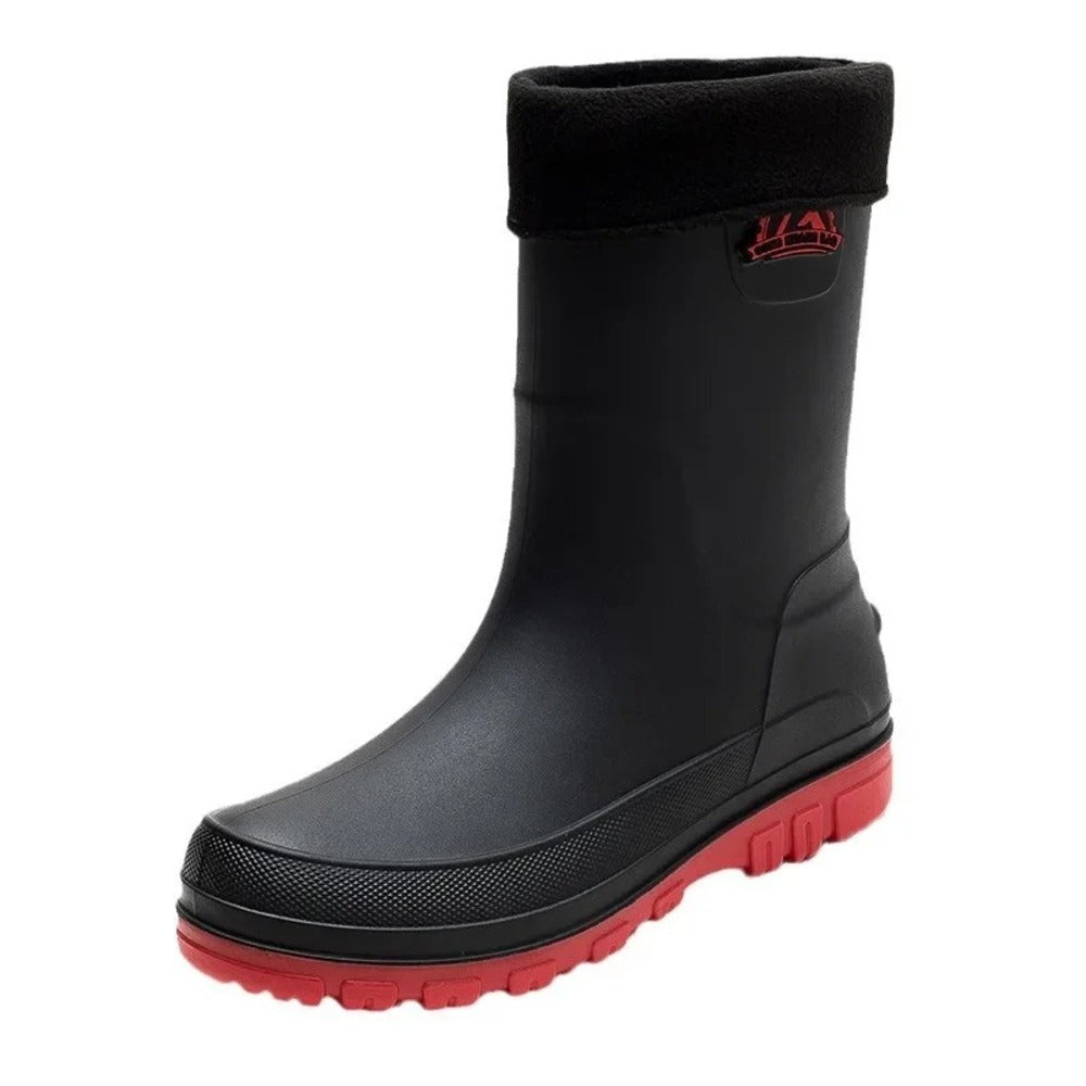 Bottine de pluie homme