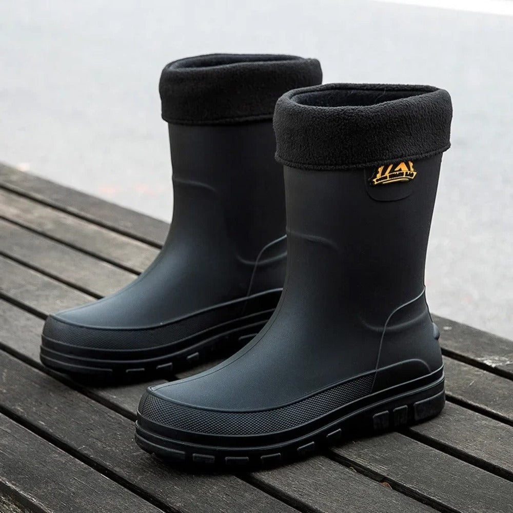 Bottine de pluie homme