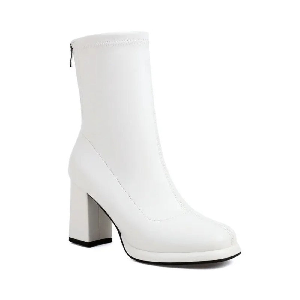 Bottines dorées femme