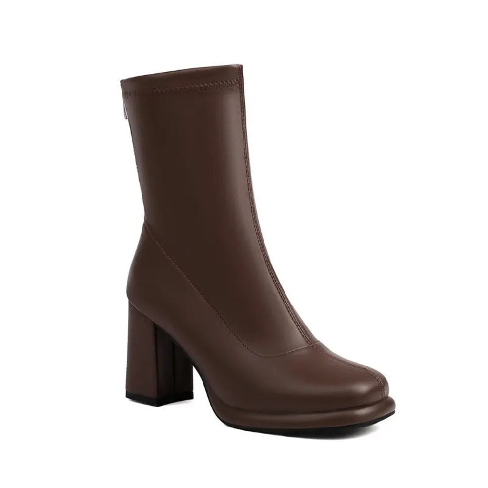 Bottines dorées femme