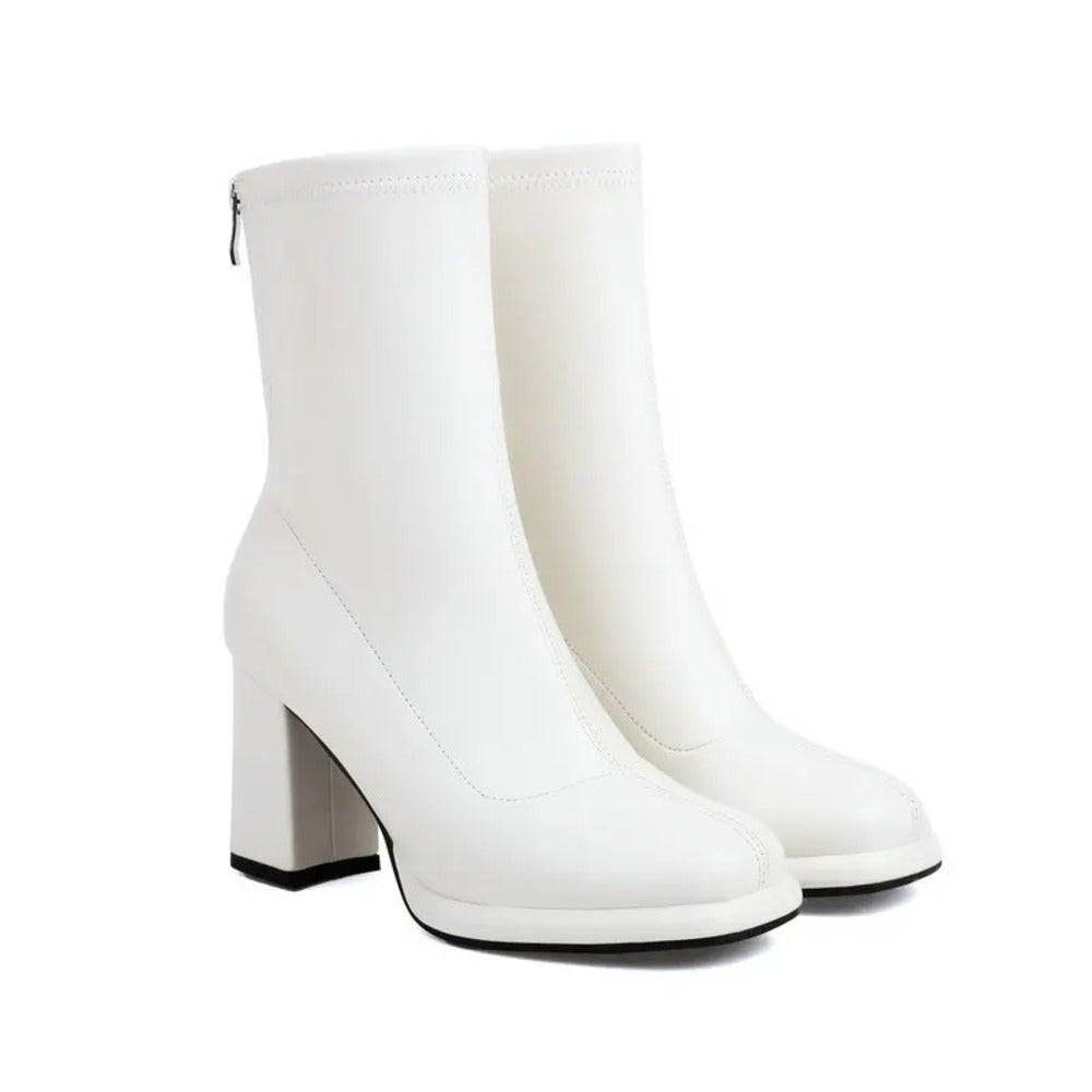 Bottines dorées femme