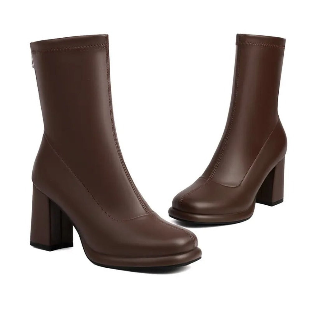 Bottines dorées femme
