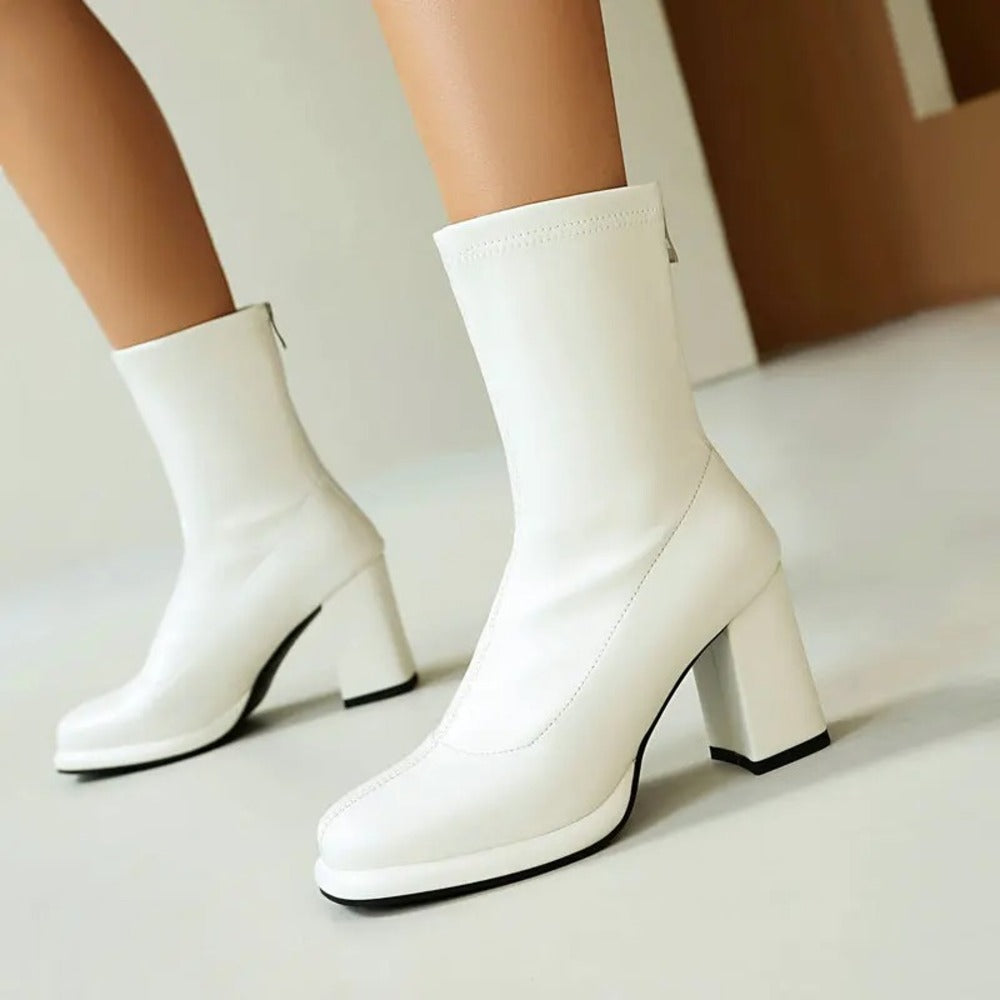 Bottines dorées femme