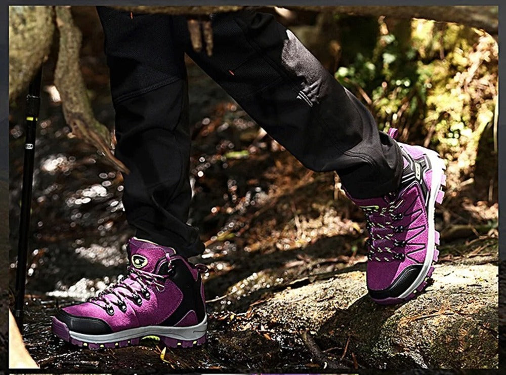 Bottines de randonnée confortables pour femme
