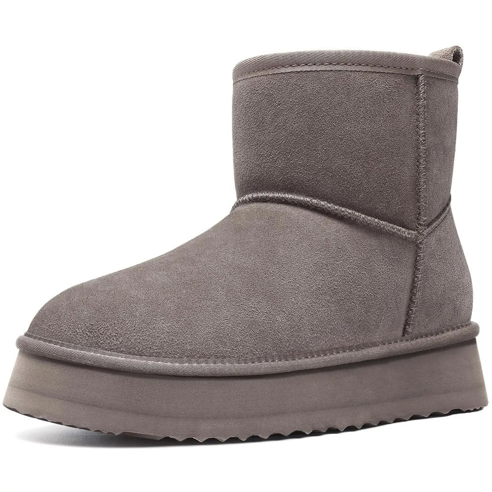 Bottines fourrées fille style UGG