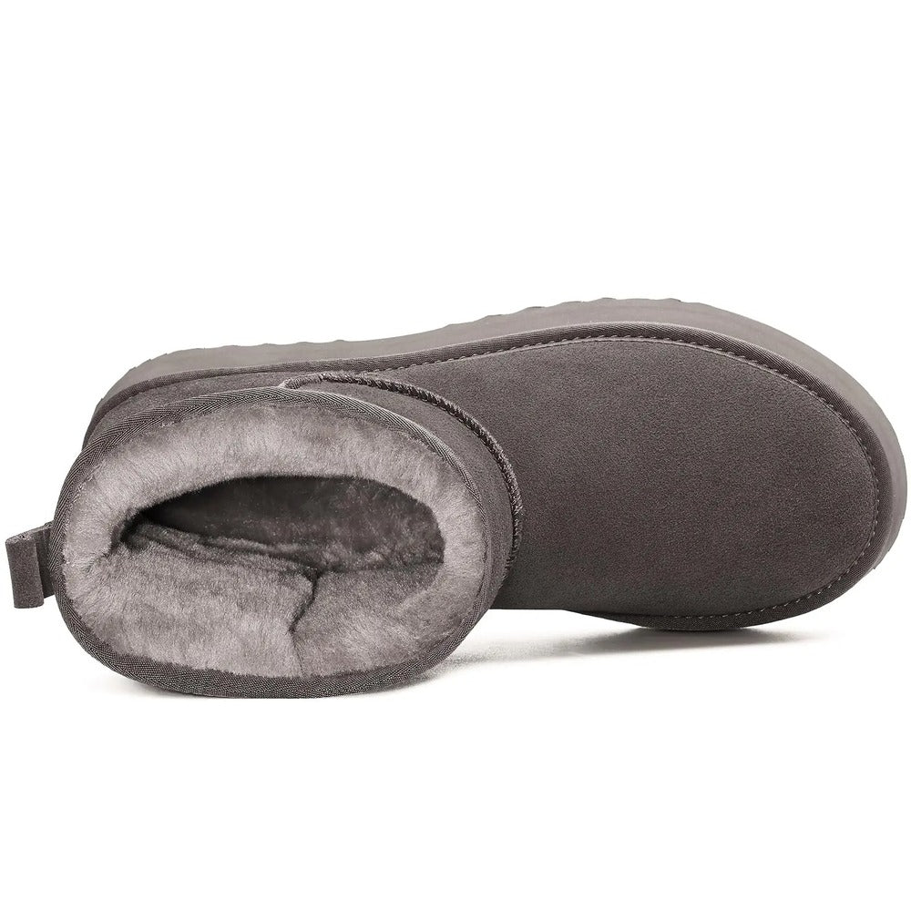 Bottines fourrées fille style UGG