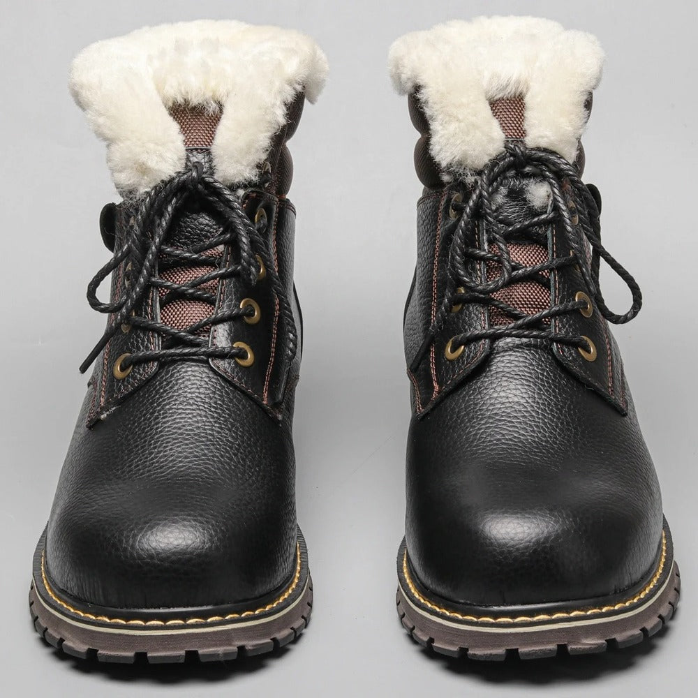 Bottines rembourrées grand froid